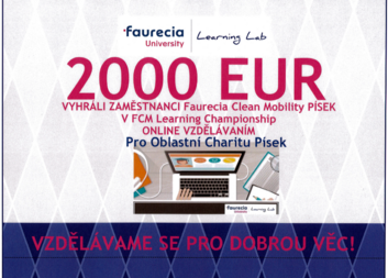 Zaměstnanci FAURECIA se vzdělávají pro dobrou věc