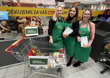 Ohlédnutí za podzimní Sbírkou potravin