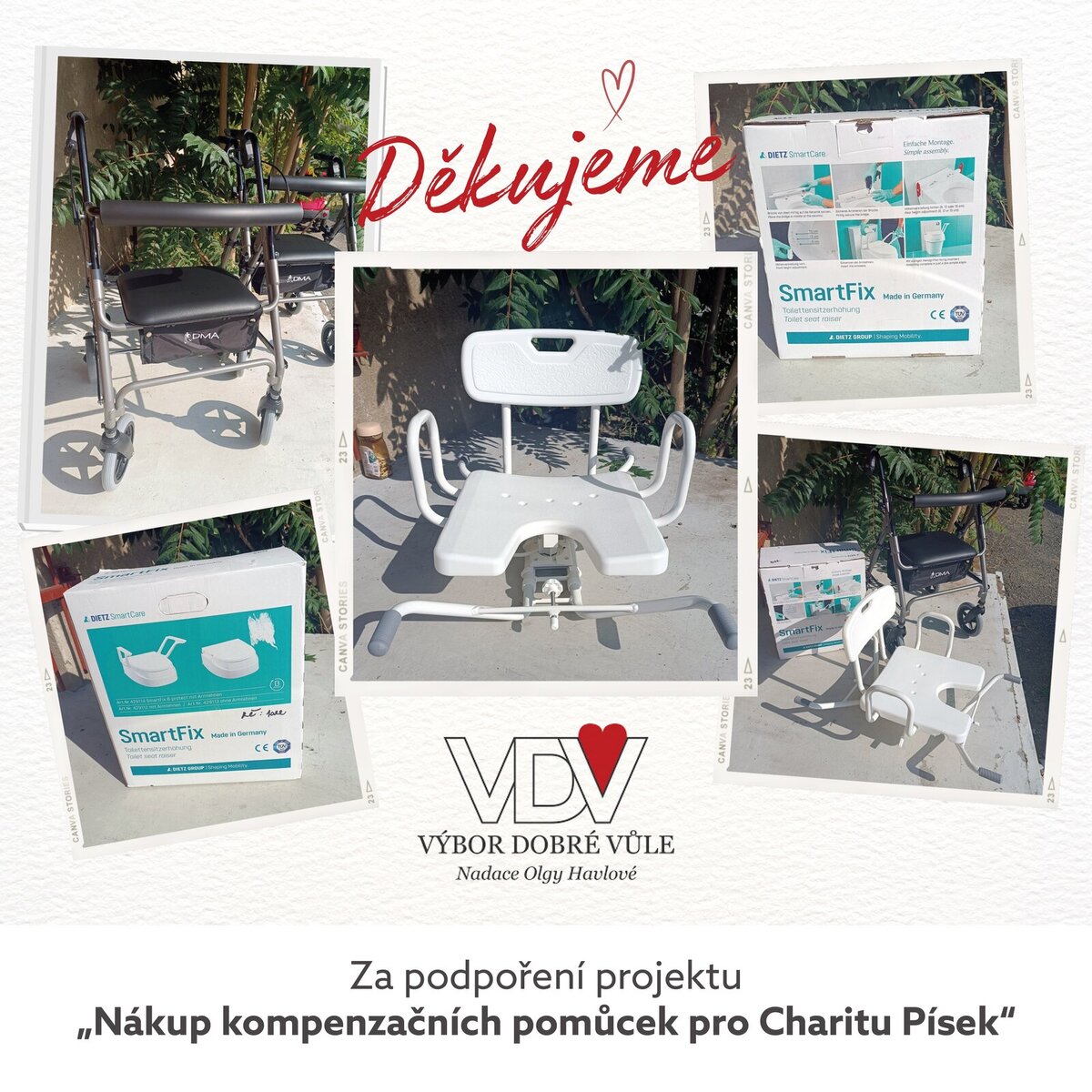 VDV pomůcky