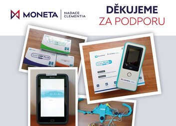 Nadace MONETA Clementia podpořila Charitu Písek