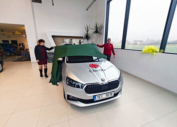 Podpora Jihočeského kraje umožnila pořízení nového vozu pro pečovatelskou službu v Milevsku